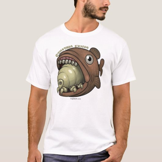 PARASIETEN: Cymothoa exigua T-shirt (Voorkant)