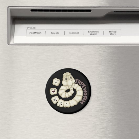 PARASIETEN: Lintworm Magneet (Insitu (Vaatwasser))