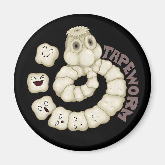 PARASIETEN: Lintworm Magneet (Voorkant)