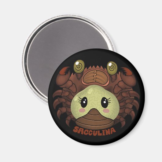 PARASIETEN: Sacculina Magneet (Voorkant / Achterkant)