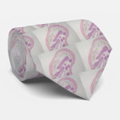 Parasitaire nematode worm (Ascaris sp.) Stropdas (Opgerold)