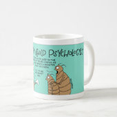 Parasite praat met psycholoog koffiemok (Voorkant rechts)