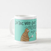 Parasite praat met psycholoog koffiemok (Voorkant links)