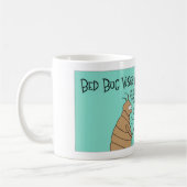 Parasite praat met psycholoog koffiemok (Links)