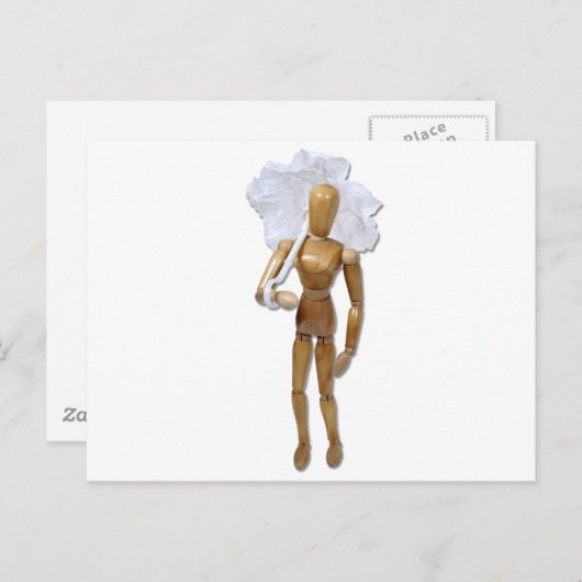 Parasol090810 Briefkaart (Voorkant / Achterkant)