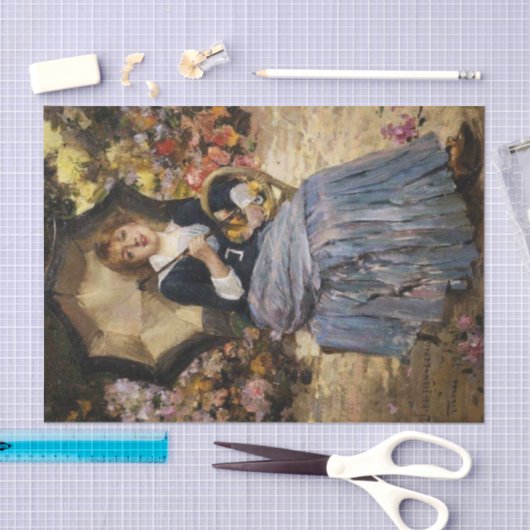 Parasol door Jules Bastien-Lepage Tissuepapier (Craft)