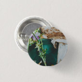 Parasol mushroom, Swedish Archipelago, Sweden Ronde Button 3,2 Cm (Voorkant /achterkant)