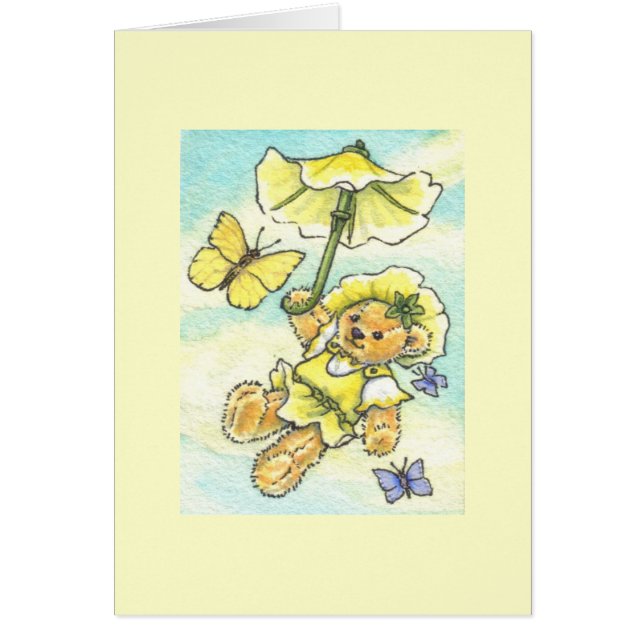 Parasol Teddy Blank Note (Voorkant)