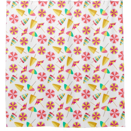 parasols douchegordijn (Voorkant)
