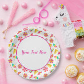 parasols papieren bordje (Feest)