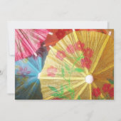 Parasols van  partijen kaart (Achterkant)