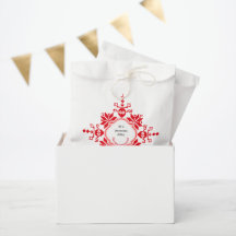 Parastas cadeautas zakjes rood 
