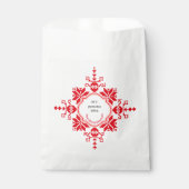 Parastas cadeautas zakjes rood  (Voorkant)