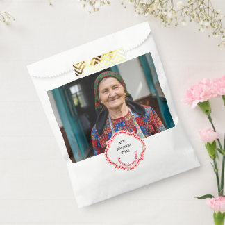 Parastas cadeautjes rood bedankzakje