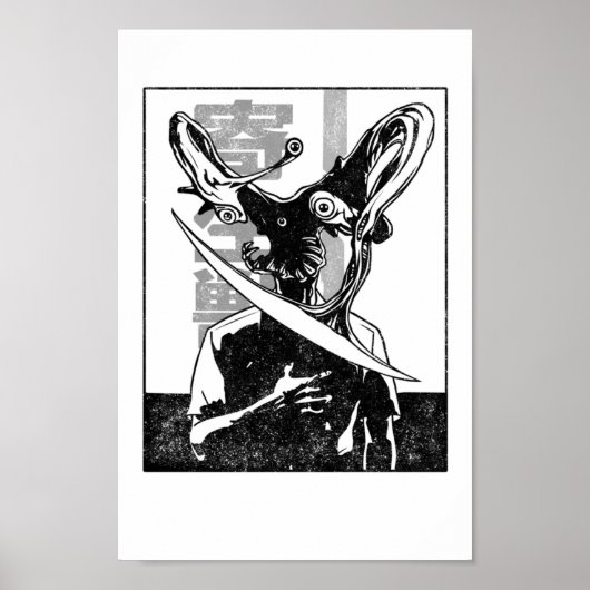 Parasyte Manga Style Poster (Voorkant)