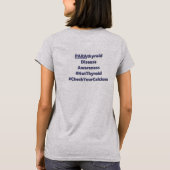 PARAthyroid Disease Awareness T shirt (Achterkant)
