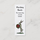 Paratime bladwijzer mini visitekaartje (Achterkant)