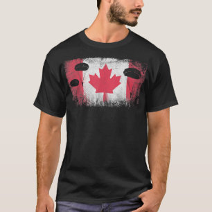 Paratrooper Canada Flag Airborne Infanter T-shirt