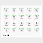 Paratrooper HOLIDAY Ronde Sticker (Vel)