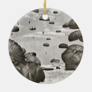 Paratrooper Landing Keramisch Ornament