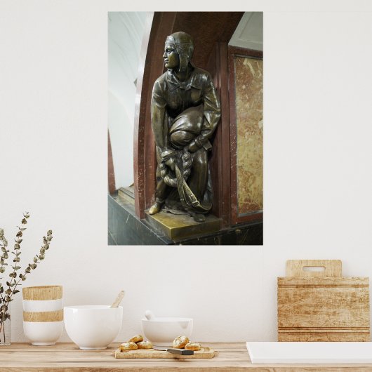 Paratrooper Poster (Keuken)