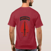 Paratrooper T-shirt (Achterkant)