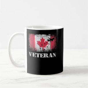 Paratrooper Veteran Canada Flag Airborne Koffiemok
