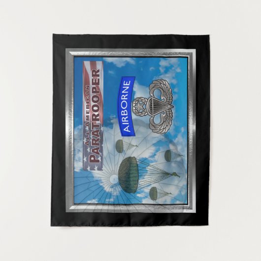 Paratrooper Wandkleed (Voorkant)