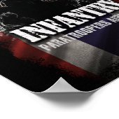 Paratroopers door vliegtuigen met Thaise vlag. Poster (Hoek)