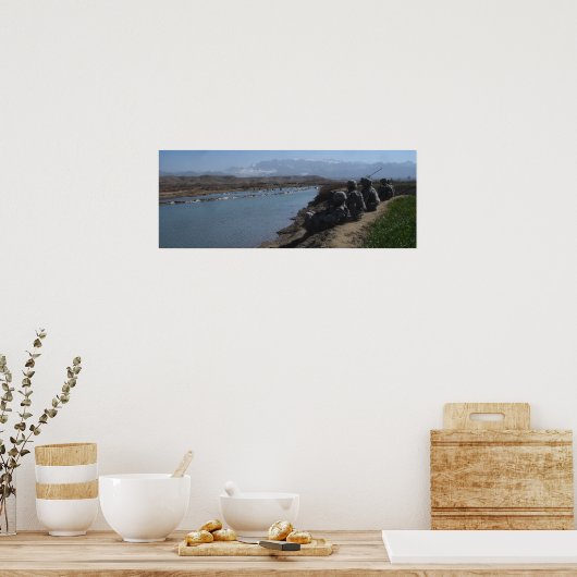 Paratroopers in Afghanistan Poster (Keuken)