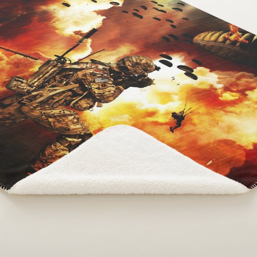 PARATROOPERS VAN DE APOCALYPS SHERPA DEKEN (3/4)