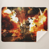 PARATROOPERS VAN DE APOCALYPS SHERPA DEKEN (Voorkant (horizontaal))