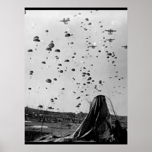 Paratroopers van het 187e Afbeelding uit de RCT_Wa Poster (Voorkant)