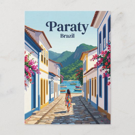 Paraty Brazilië Briefkaart (Voorkant)