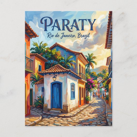 Paraty Brazilië Briefkaart (Voorkant)
