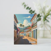 Paraty Brazilië Reizen Briefkaart (Staand voorkant)