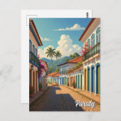 Paraty Brazilië Reizen Briefkaart (Voorkant / Achterkant)