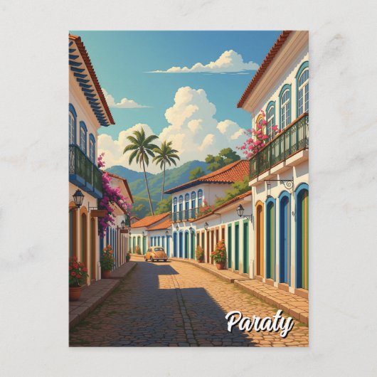 Paraty Brazilië Reizen Briefkaart (Voorkant)