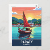 Paraty Brazilië Reizen Briefkaart (Voorkant / Achterkant)