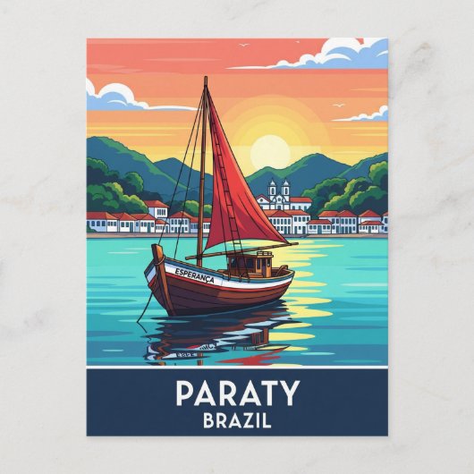 Paraty Brazilië Reizen Briefkaart (Voorkant)