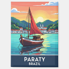 Paraty Brazilië Reizen Magneet