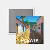 Paraty Brazilië Reizen Magneet (Voorkant / Achterkant)