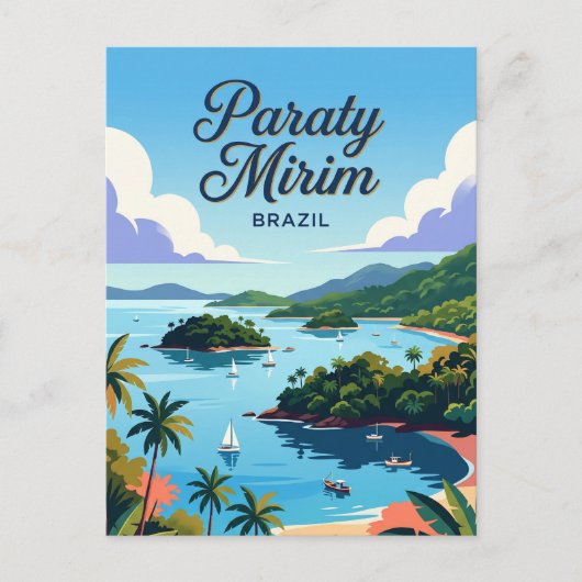 Paraty Mirim Brazilië Briefkaart (Voorkant)