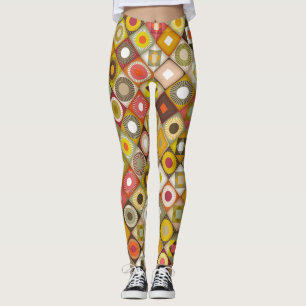 parava retro diagonaal leggings