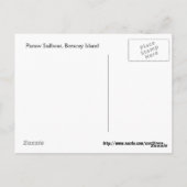 Paraw Sailboat in Boracay Briefkaart (Achterkant)