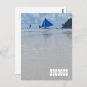 Paraw Sailing in Boracay Briefkaart (Voorkant / Achterkant)