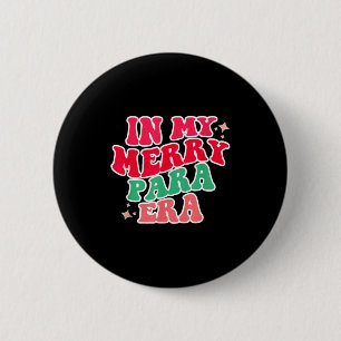 Parawerker overhemd, In Mijn Para Tijdperk, Kerstm Ronde Button 5,7 Cm