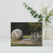 Parc de la Tête d'or Lyon Briefkaart (Staand voorkant)