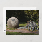 Parc de la Tête d'or Lyon Briefkaart (Voorkant / Achterkant)