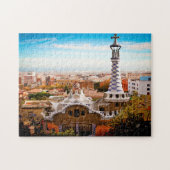 Parc Güell Gaudí Barcelona. Legpuzzel (Horizontaal)
